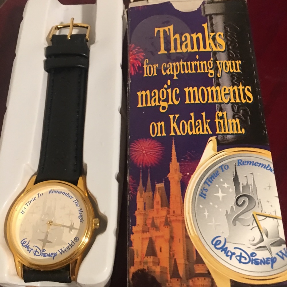 25th anniversary Kodak Disney watch
